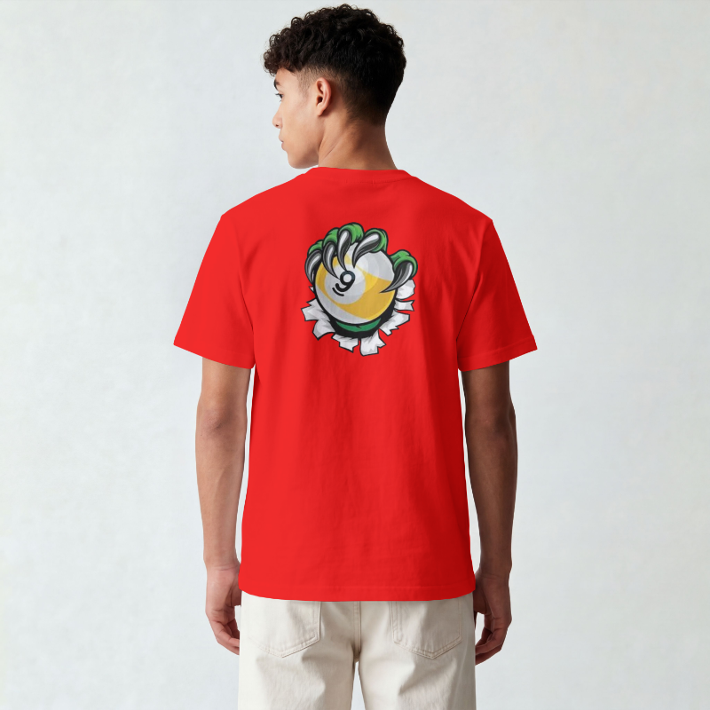 9 Ball Monster Graphic T-Shirt